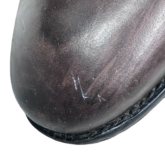 John Varvatos USA Mens Dark Brown Leather Derby Shoes F2303P3B Size 11.5 M main image 4